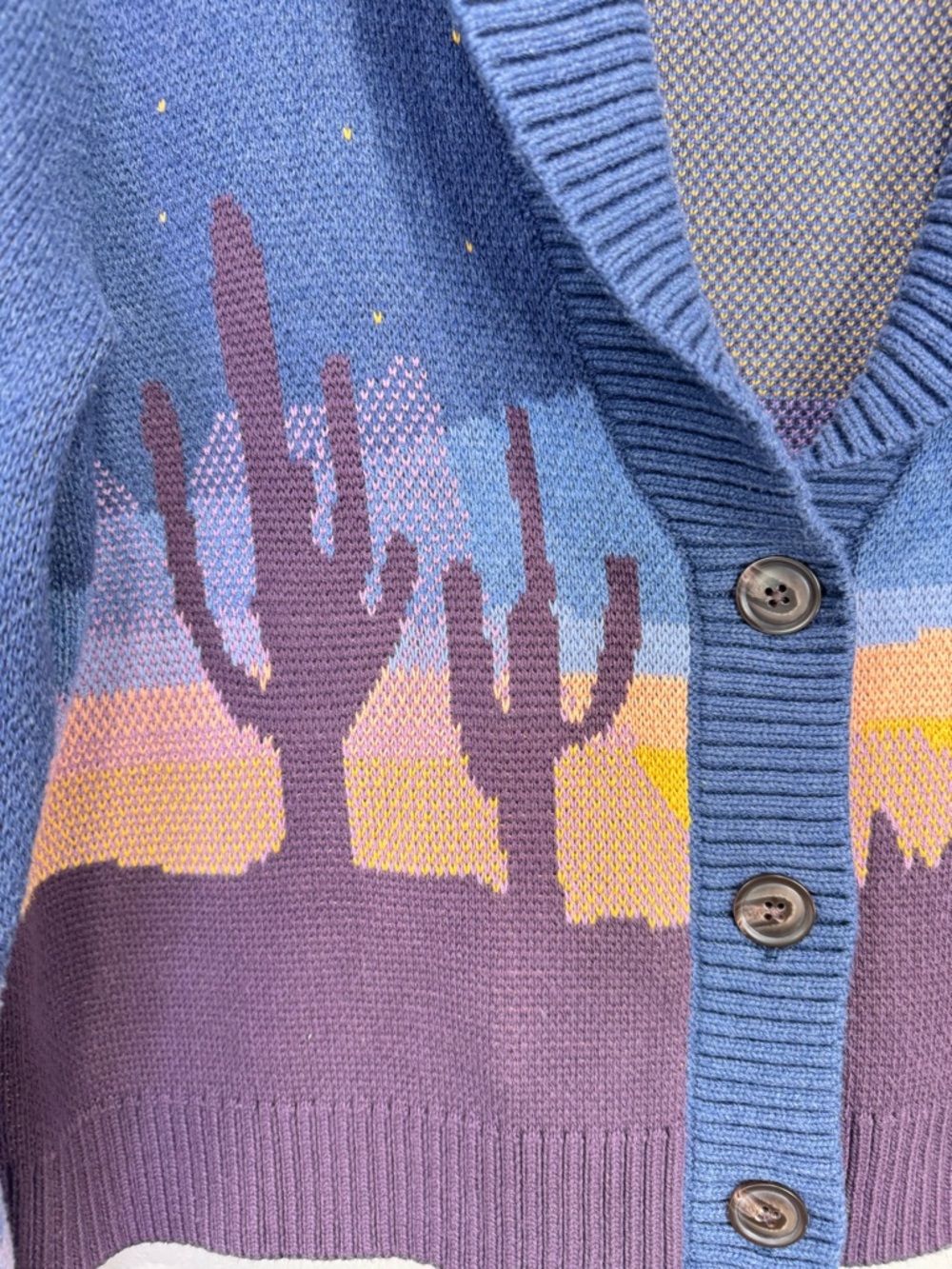 Pendleton Starry Night Western Cardigan Large - Picture 8 of 11